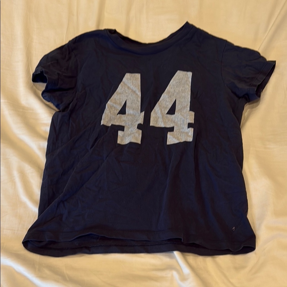 Navy Blue Graphic T-Shirt